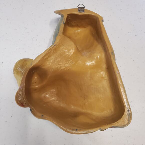 Vintage Madonna Mary and Child Baby Jesus Fontanini Style Polymer Wall Decor 10" - Picture 2 of 6